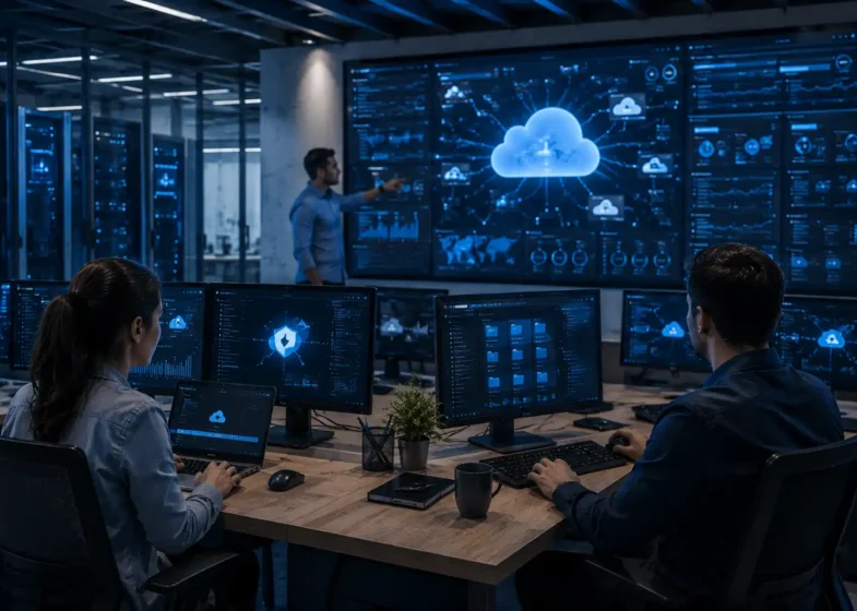 Modern cloud storage platforms and secure digital data management systems