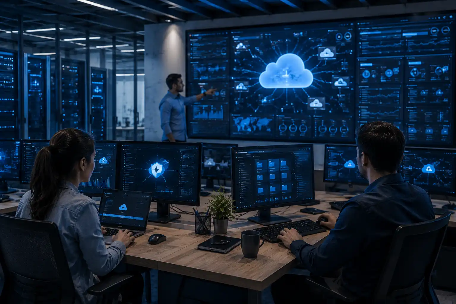 Modern cloud storage platforms and secure digital data management systems