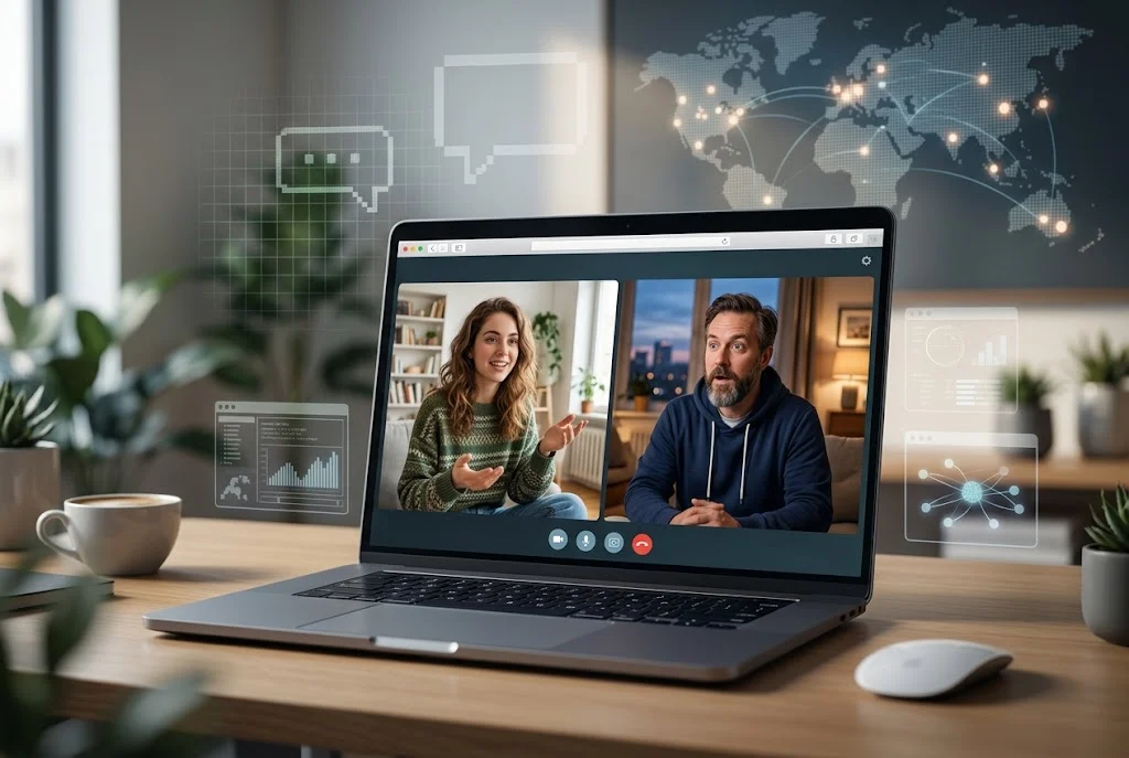 random video chat and spontaneous online communication
