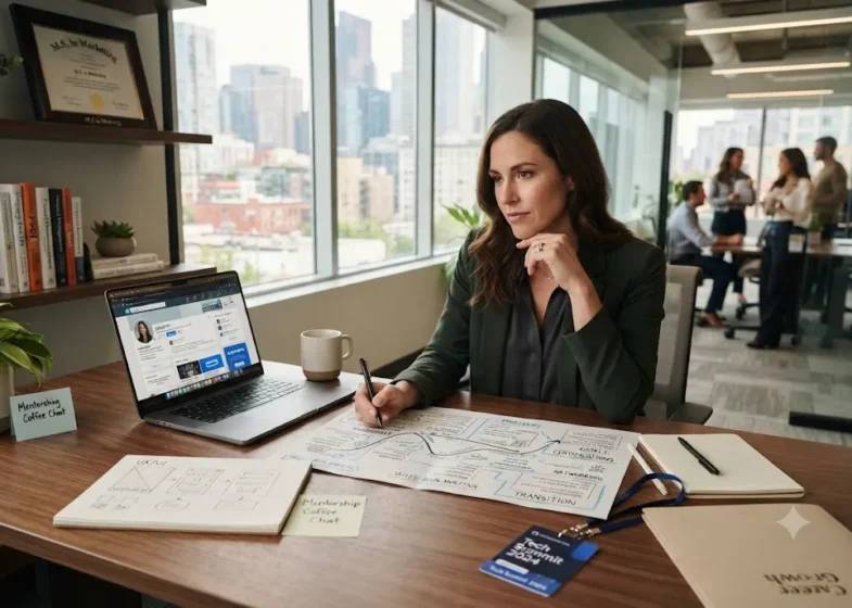 Career transition planning for professionals preparing for a new career direction