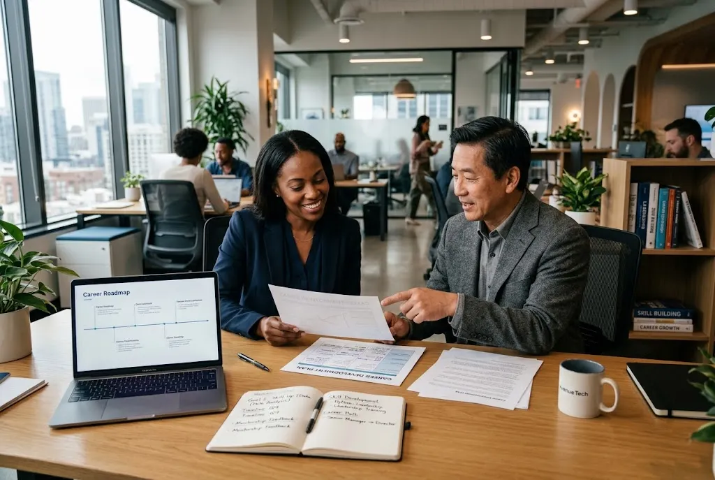 Professional and career development planning in a modern workplace