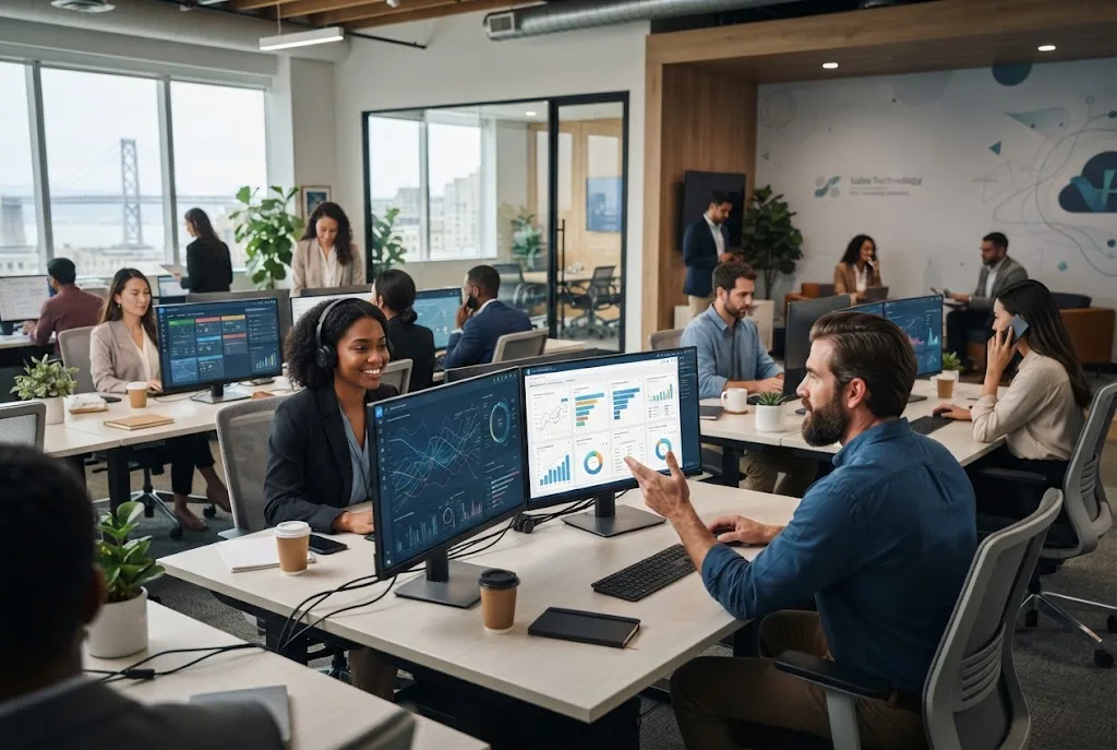 Sales automation tools helping a modern sales team manage leads and automate workflows