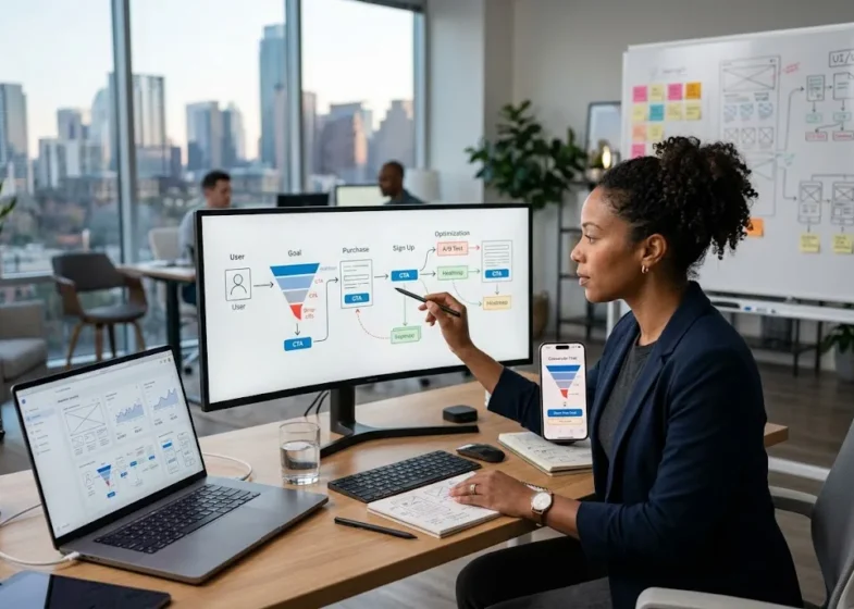 UX for website conversions through better usability and conversion design