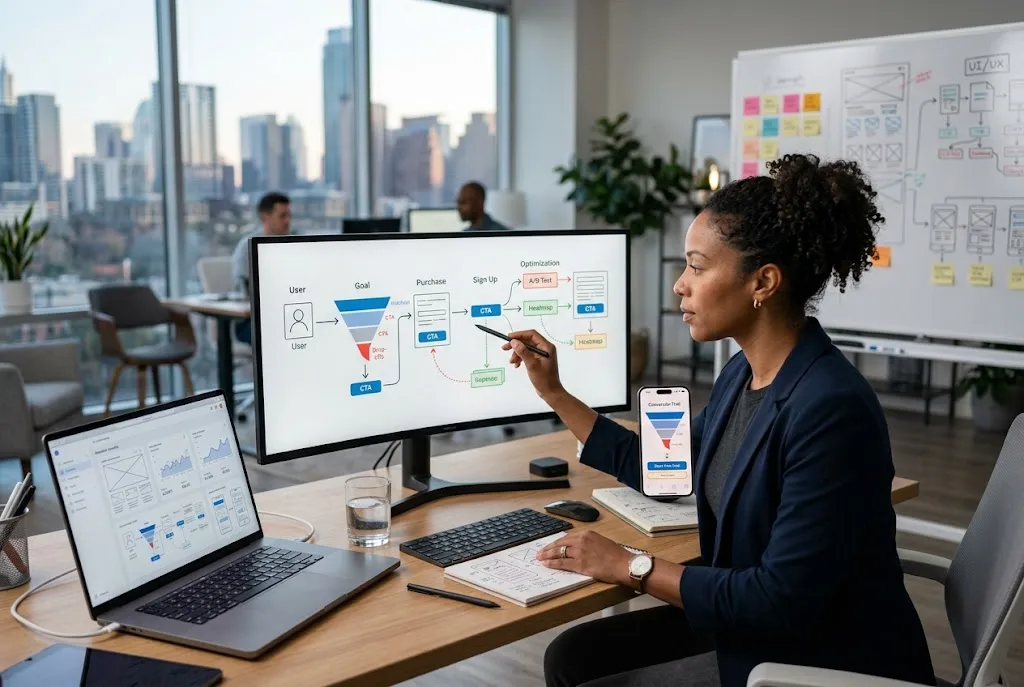 UX for website conversions through better usability and conversion design